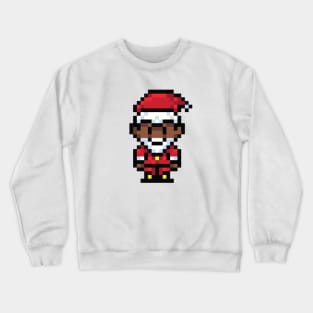 8bit Santa Claus // Funny Retro Santa Crewneck Sweatshirt